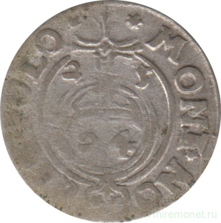 Монета. Польша. Полторак (1,5 гроша) 1625 год. Сигизмунд III Ваза. (Швеция)