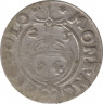  Монета. Польша. Полторак (1,5 гроша) 1625 год, Сигизмунд III. ав.