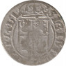  Монета. Польша. Полторак (1,5 гроша) 1625 год, Сигизмунд III. рев.