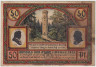Бона. Нотгельд. Германия. Город Илменау. 50 пфеннигов 1921 год. Вариант 643.3.4. ав.