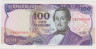 Банкнота. Колумбия. 100 песо 1980 год. Тип 418b. ав.