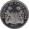 Монета. Сьерра-Леоне. 1 доллар 2022 год. Смена королевской власти в Великобритании. рев.