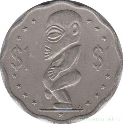 Монета. Острова Кука. 1 доллар 1987 год.