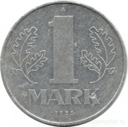 Монета. ГДР. 1 марка 1985 год.