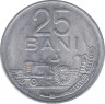  Монета. Румыния. 25 бань 1982 год. рев.