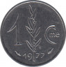 Монета. Монако. 1 сантим 1977 год. ав.