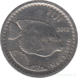 Монета. Фиджи. 5 центов 2012 год.