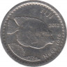 Монета. Фиджи. 5 центов 2012 год. ав.