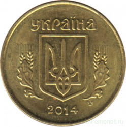 Монета. Украина. 10 копеек 2014 год. Магнитная.