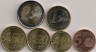 Реверс.Монеты. Андорра. Набор евро. 2014 год. 5, 10, 20, 50 центов, 1, 2 евро.
