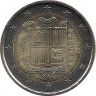 Монеты. Андорра. Набор евро 6 монет 2014 год. 5, 10, 20, 50 центов, 1, 2 евро.