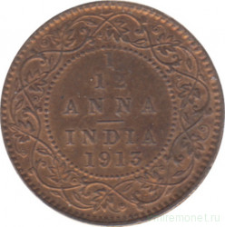 Монета. Индия. 1/12 анны 1913 год.