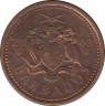 Монета. Барбадос. 1 цент 2003 год. ав.
