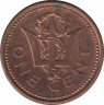 Монета. Барбадос. 1 цент 2003 год. рев.