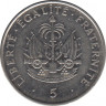 Монета. Гаити. 5 сантимов 1995 год. рев.