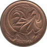 Монета. Австралия. 2 цента 1971 год. рев.