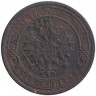 Монета. Россия. 1 копейка 1883 год.