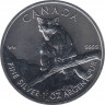 Монета. Канада. 5 долларов 2012 год. Пума. ав.