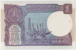 Банкнота. Индия. 1 рупия 1986 год.