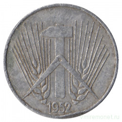 Монета. ГДР. 5 пфеннигов 1952 года (Е).