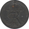  Монета. Дания. 1 эре 1952 год. ав.