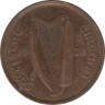 Монета. Ирландия. 1/2 пенни 1928 год. рев.