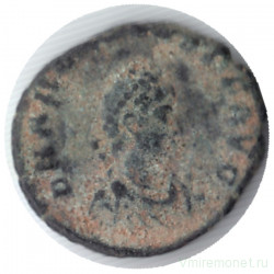 Монета. Римская империя. Фолис (395-408 гг) Аркадий. №36