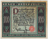 Бона. Нотгельд. Германия. Город Остерфельд. 100 пфеннигов 1921 год. Вариант 1033.2.4. ав.