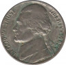  Монета. США. 5 центов 1982 год. Монетный двор P. ав.