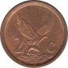 Монета. Южно-Африканская республика. 2 цента 2000 год. Старый тип. рев.