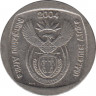 Монета. Южно-Африканская республика (ЮАР). 1 ранд 2004 год. ав.
