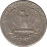 Монета. США. 25 центов 1957 год. рев.