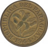 Монета. Парагвай. 10 сентимо 1944 год. ав.