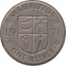 Монета. Маврикий. 1 рупия 1971 год. ав