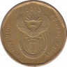 Монета. Южно-Африканская республика (ЮАР). 50 центов 2013 год. ав.
