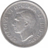 Монета. Канада. 10 центов 1940 год. рев.