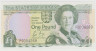 Банкнота. Джерси (Великобритания). 1 фунт 1989 год. ав.
