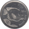 Монета. Фиджи. 5 центов 2014 год. ав.