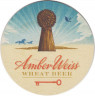 Подставка. Пиво  "Amber Weiss". лиц.