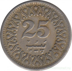 Монета. Пакистан. 25 пайс 1983 год.