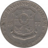 Монета. Филиппины. 1 песо 1977 год. Без отметки монетного двора. ав.