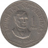 Монета. Филиппины. 1 песо 1977 год. Без отметки монетного двора. рев.