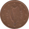 Монета. Ирландия. 2 цента 2006 год. ав.