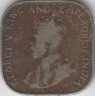 Монета. Цейлон (Шри-Ланка). 5 центов 1912 год. рев.