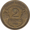  Монета. Франция. 2 франка 1932 год. ав.
