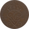 Монета. Швеция. 5 эре 1923 год . ав.