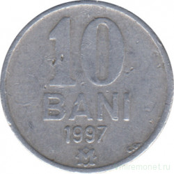 Монета. Молдова. 10 баней 1997 год.