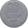 Монета. Молдова. 10 баней 1997 год. ав.