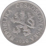 Монета. Чехословакия. 5 крон 1930 год. ав.