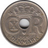 Монета. Дания. 10 эре 1929 год. ав.